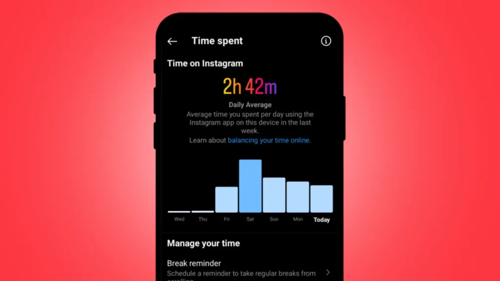 Check Time Spent on Instagram App