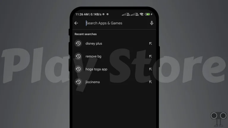 How to Delete Play Store Search History on Android