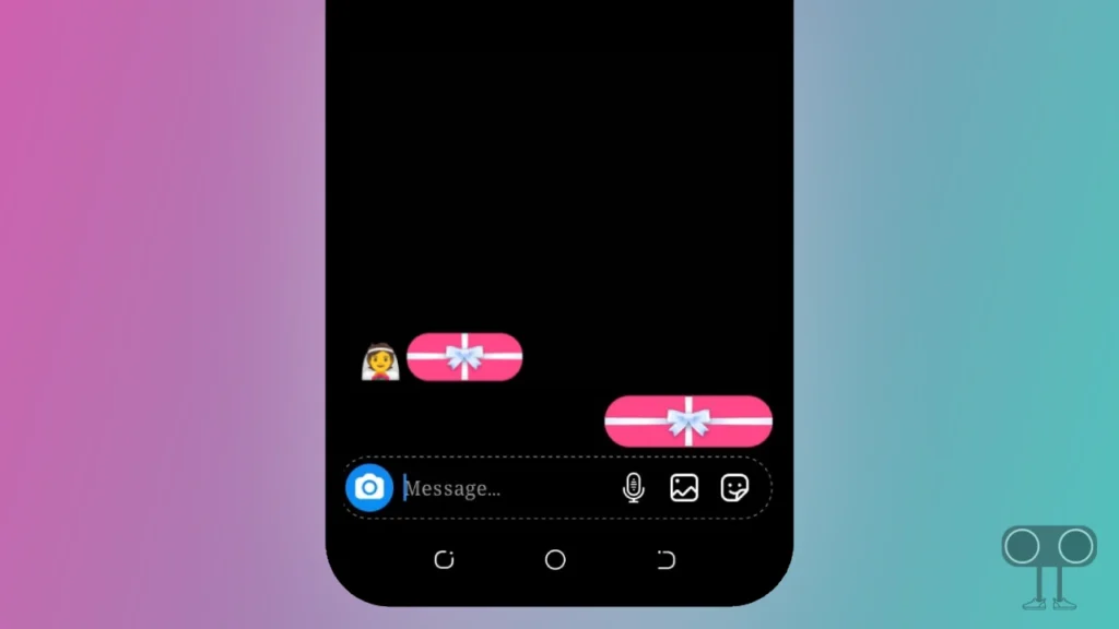 Send Gift Message in Instagram Chat