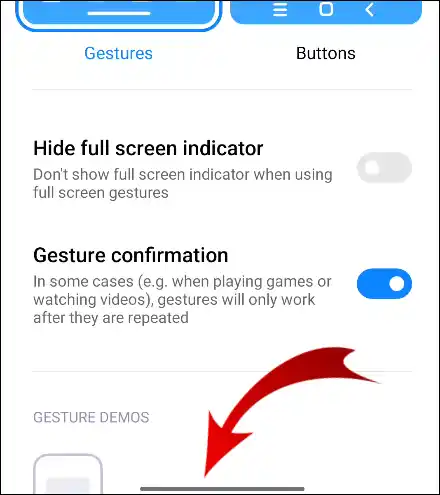 Xiaomi navigation buttons hide