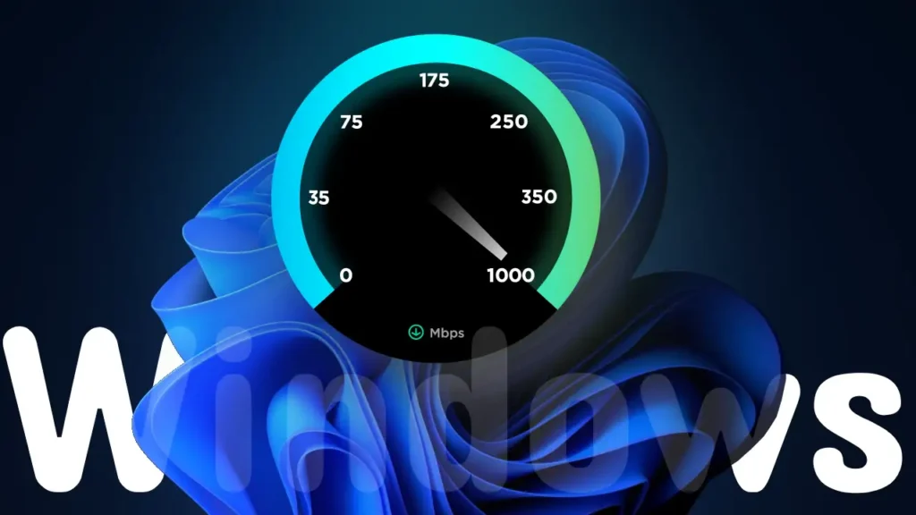 check internet speed on windows 11