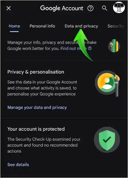 google data and privacy