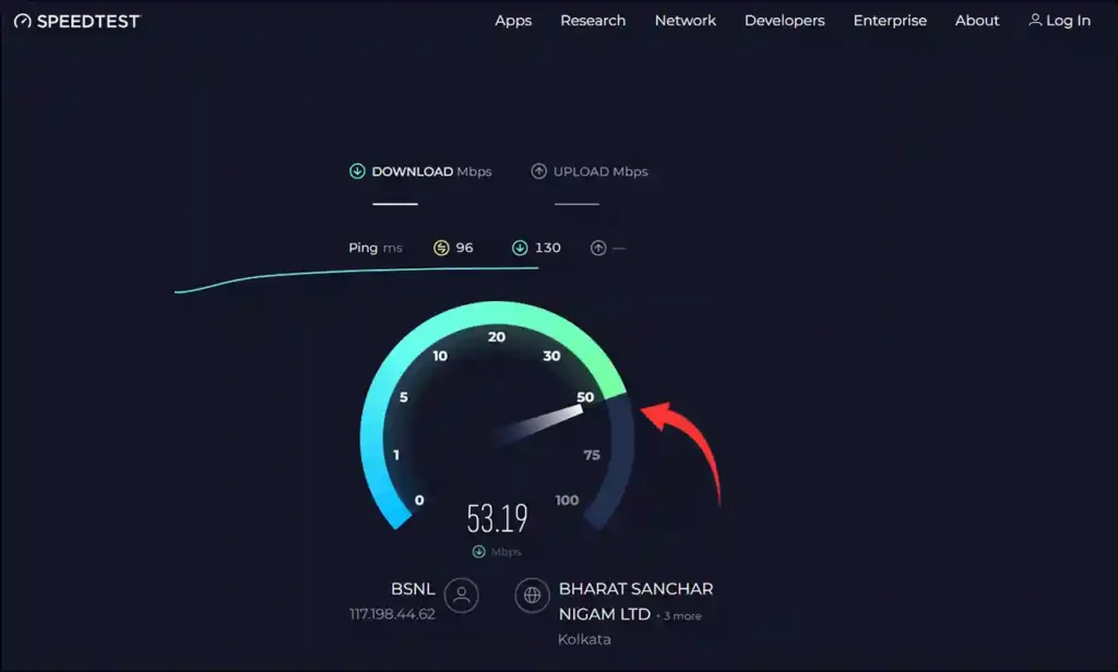 real-time upload and download speed monitor