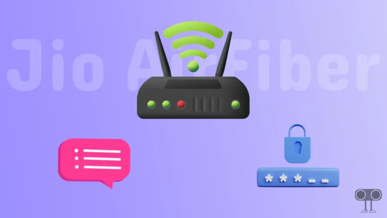 2 Ways To Change Jio AirFiber Wi-Fi SSID Name and Password