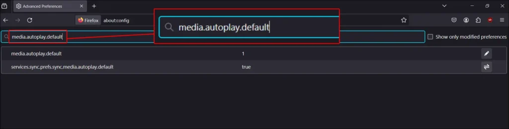firefox media.autoplay.default