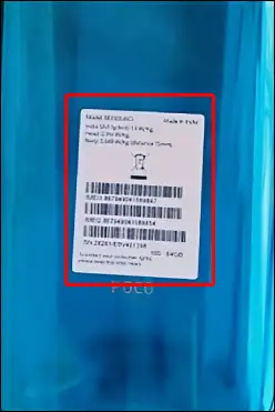 Find IMEI Numbers on Phone's Back Panel