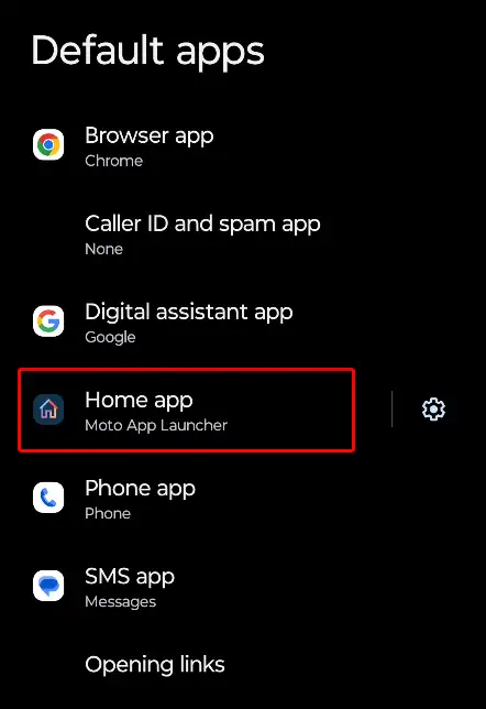android home app