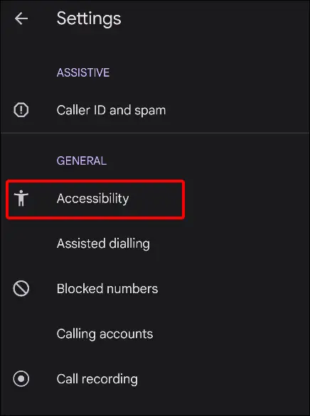 phone app accessibility