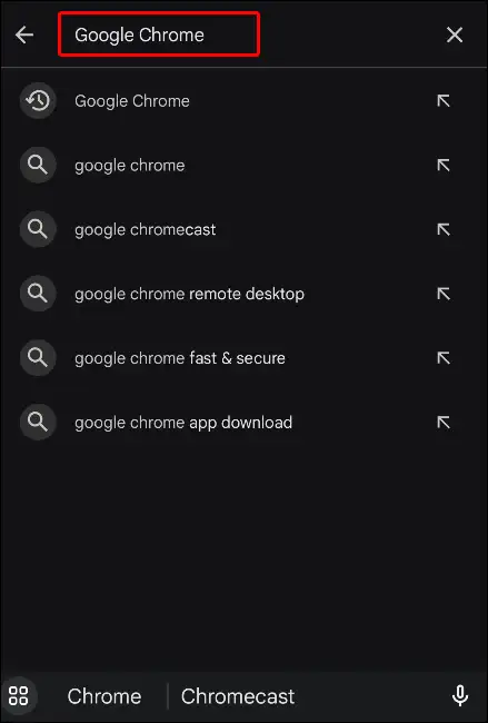 play store google chrome