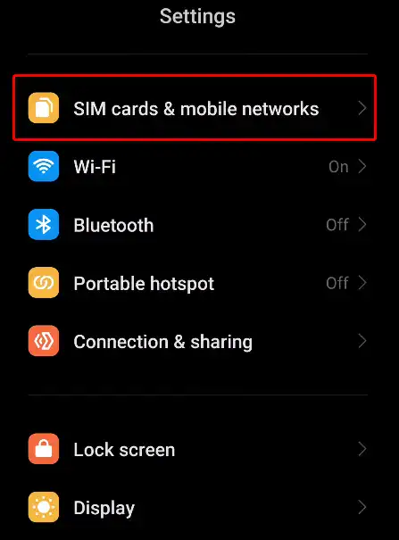 sim card mobile networks