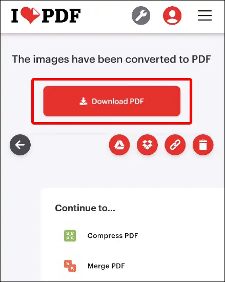 ilovepdf jpg to pdf download pdf