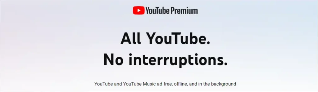 youtube premium