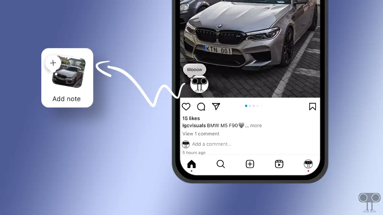 How to Add Notes on Instagram Posts or Reels