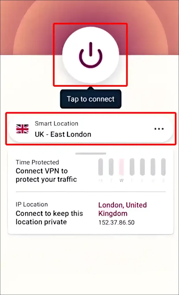 expressvpn app connect