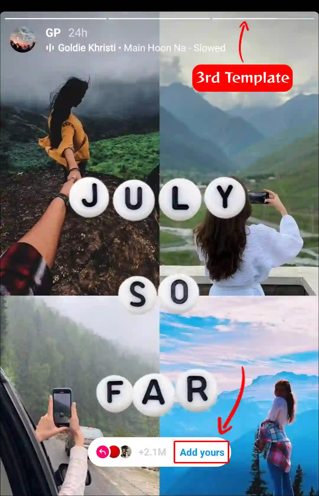 instagram july so far add yours