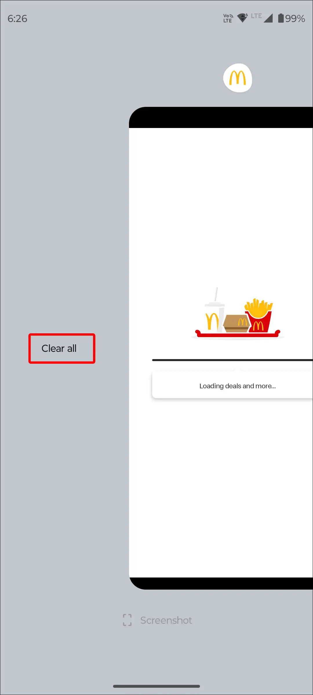 mcdonald's close app