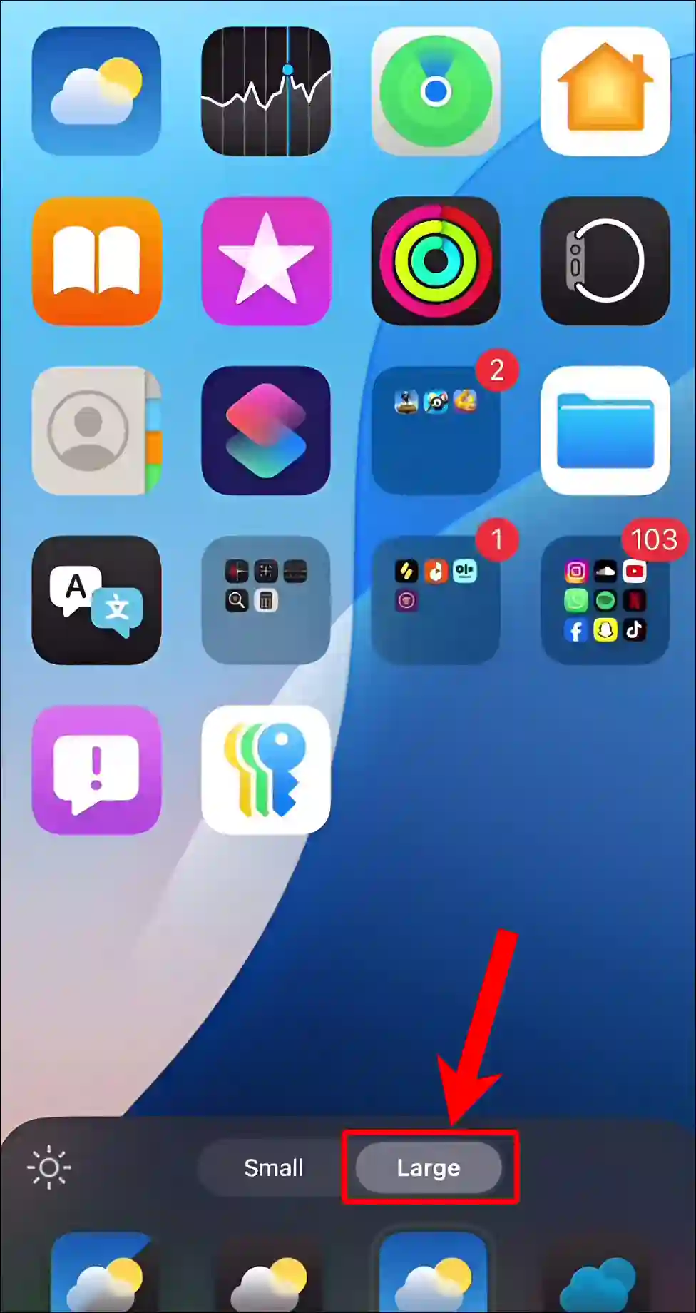 remove app names from iphone home screen