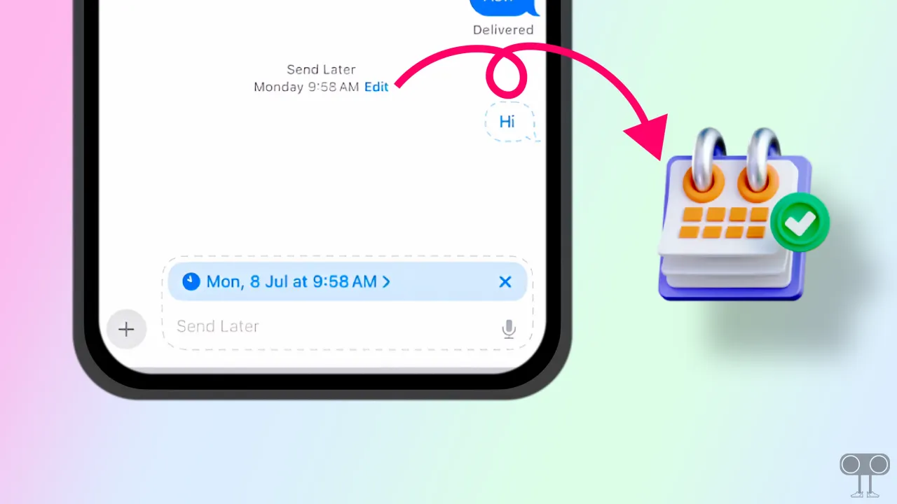 How to Schedule a Text Message to Send Later on iPhone