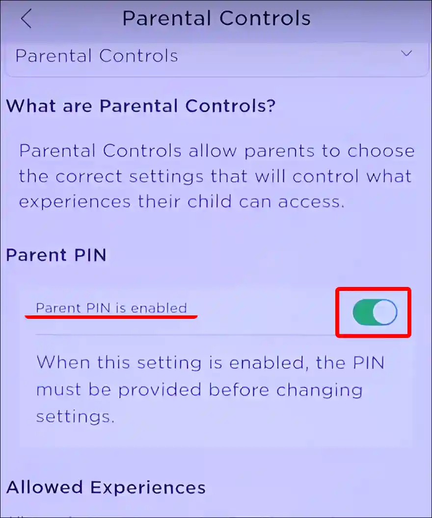 turn off parental controls on roblox mobile