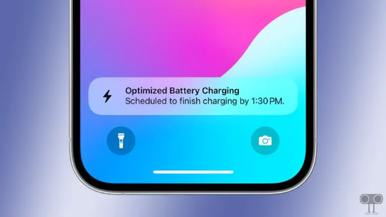 How to Turn ON or OFF Optimized Battery Charging on iPhone