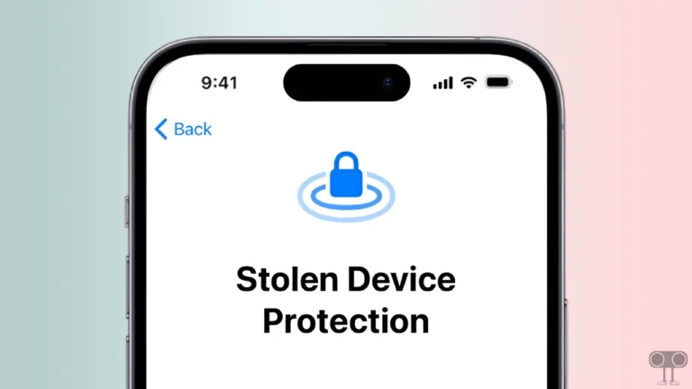 How to Turn ON or OFF Stolen Device Protection on iPhone