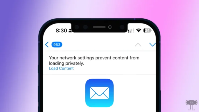 Fix 'Your Network Settings Prevent Content from Loading Privately.' on iPhone, iPad and Mac