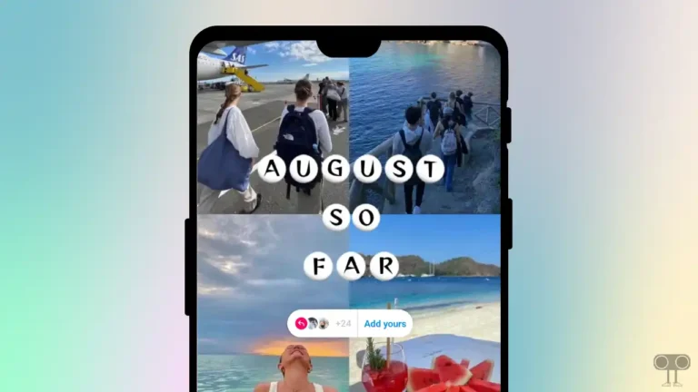 How to Use 'August So Far' Instagram Story Template