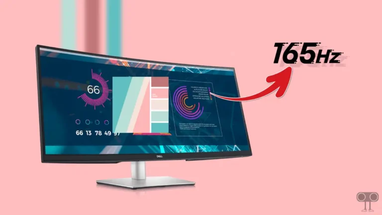 How to Enable 165Hz on Monitor