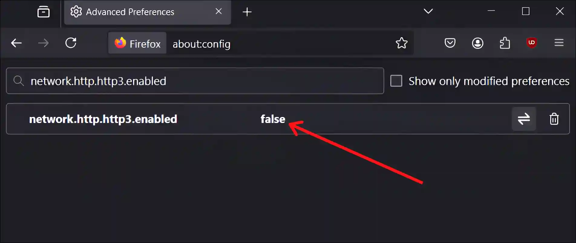 firefox network.http.http3.enabled false