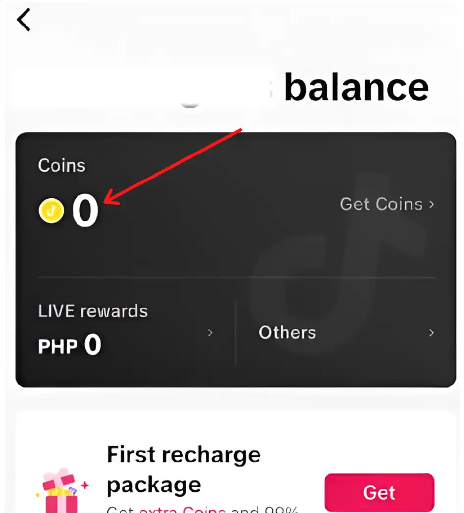 see tiktok account balance