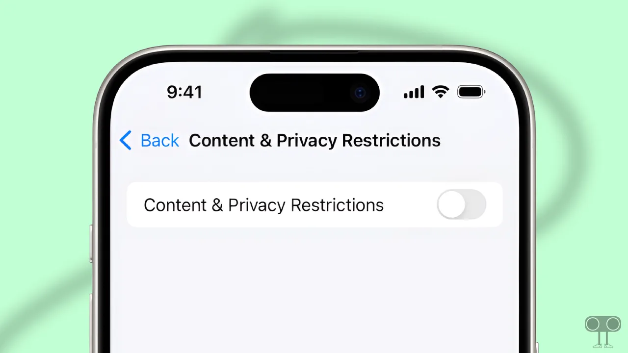 How to Turn Off 'Content & Privacy Restrictions' on iPhone