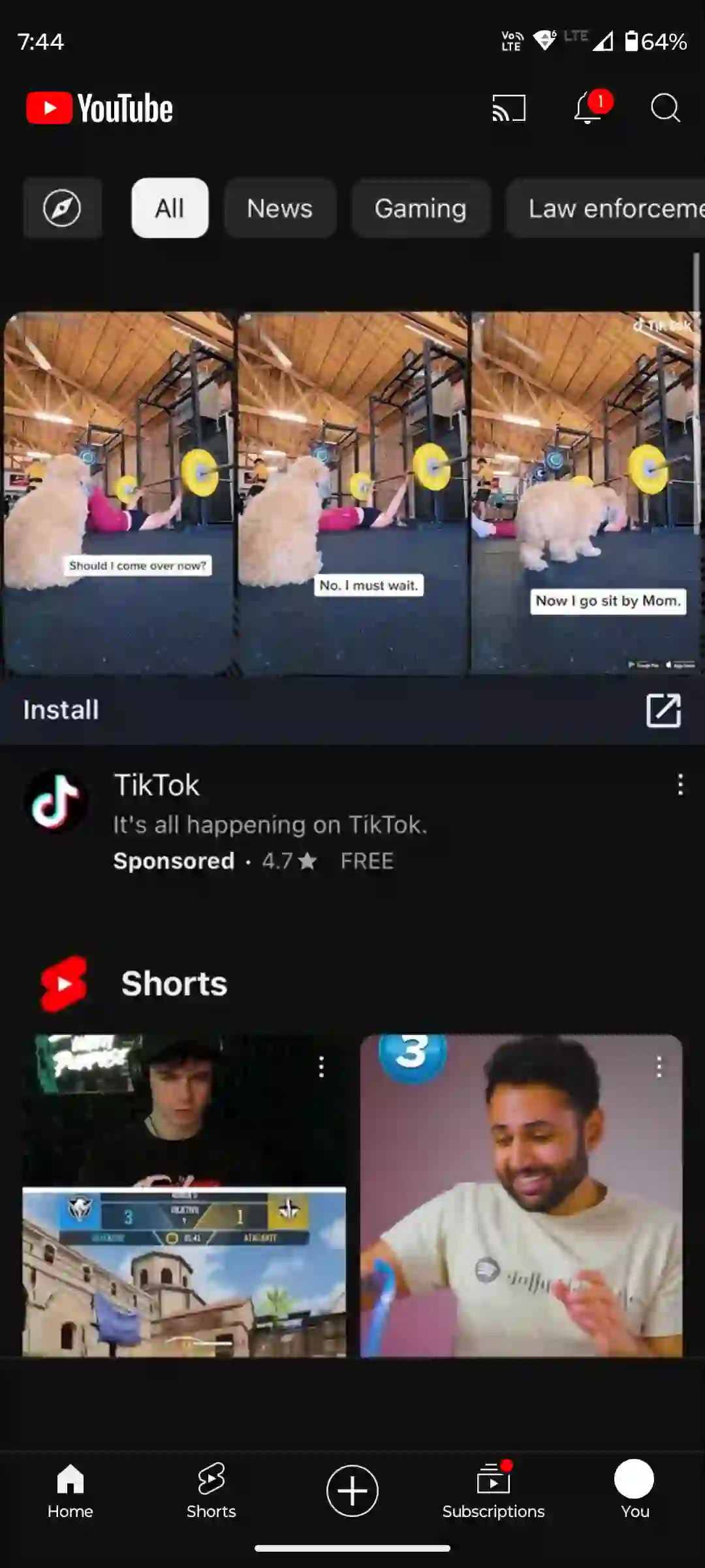 android youtube app