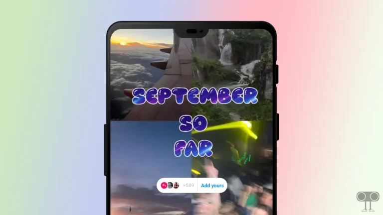 How to Use 'September So Far' Template in Instagram Story