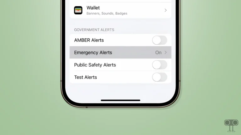 How to Turn Off AMBER Alerts and Emergency Alerts on iPhone