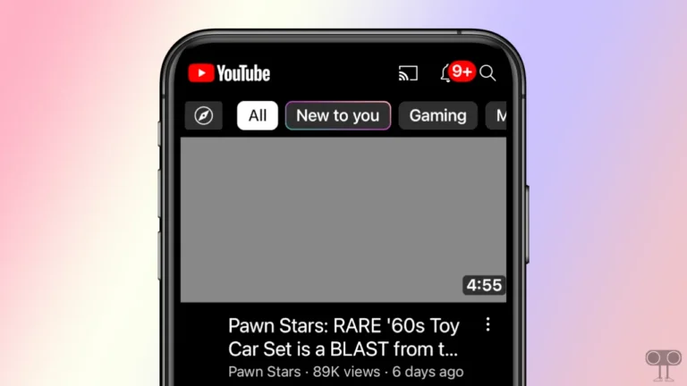 youtube app not showing thumbnails