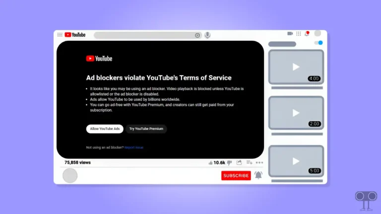 6 Ways to Fix "Ad Blockers Violate YouTube's Terms of Service" Problem