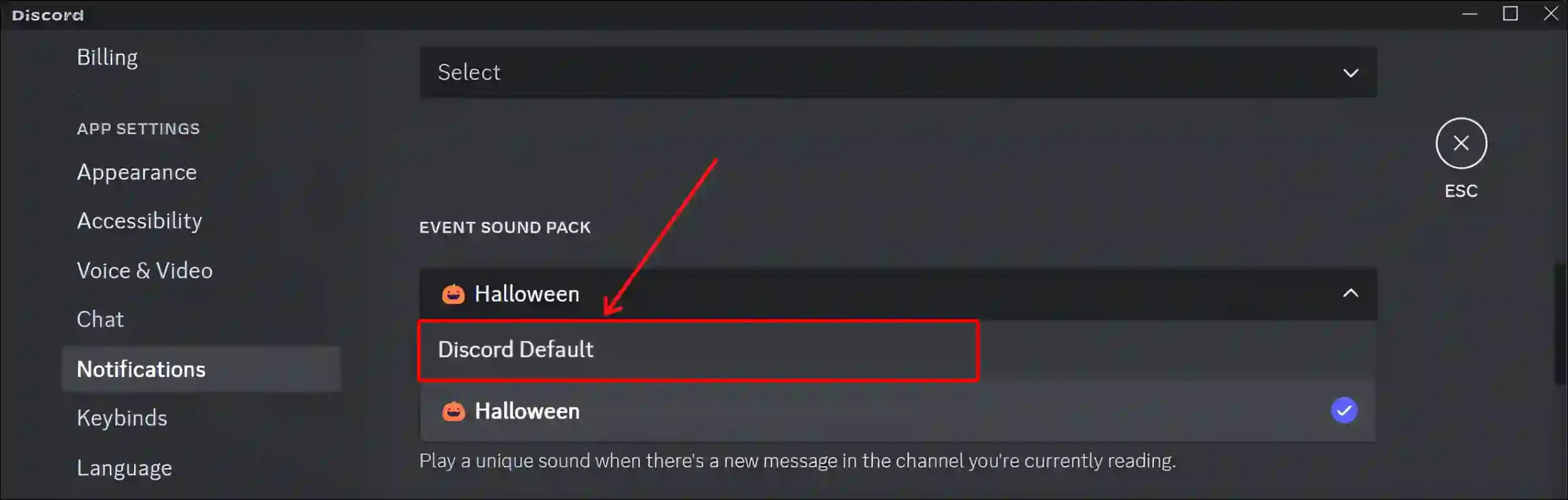 discord event sound pack default