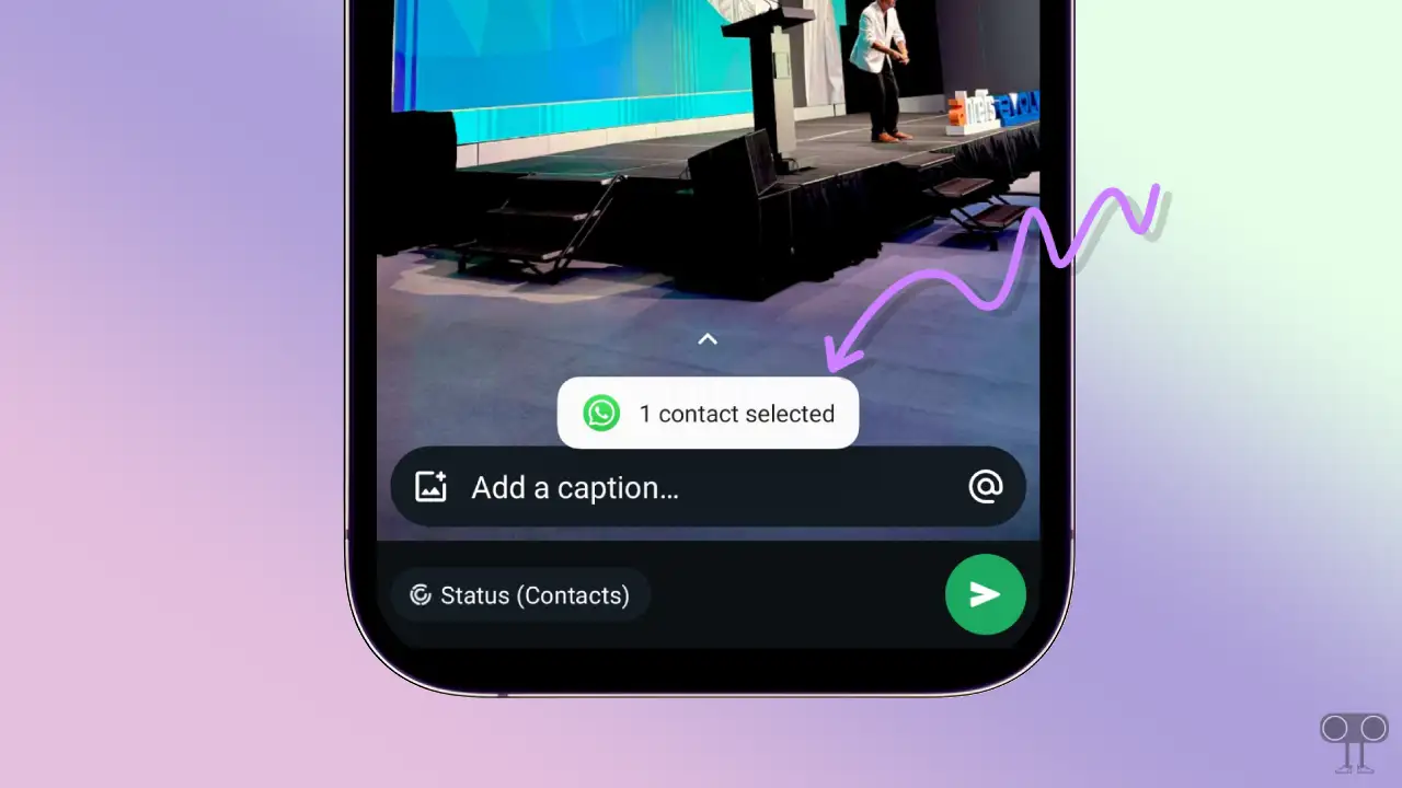 How to Mention or Tag Someone in WhatsApp Status on Android