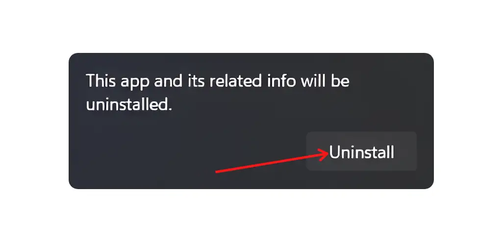 uninstall chatgpt app in windows 11