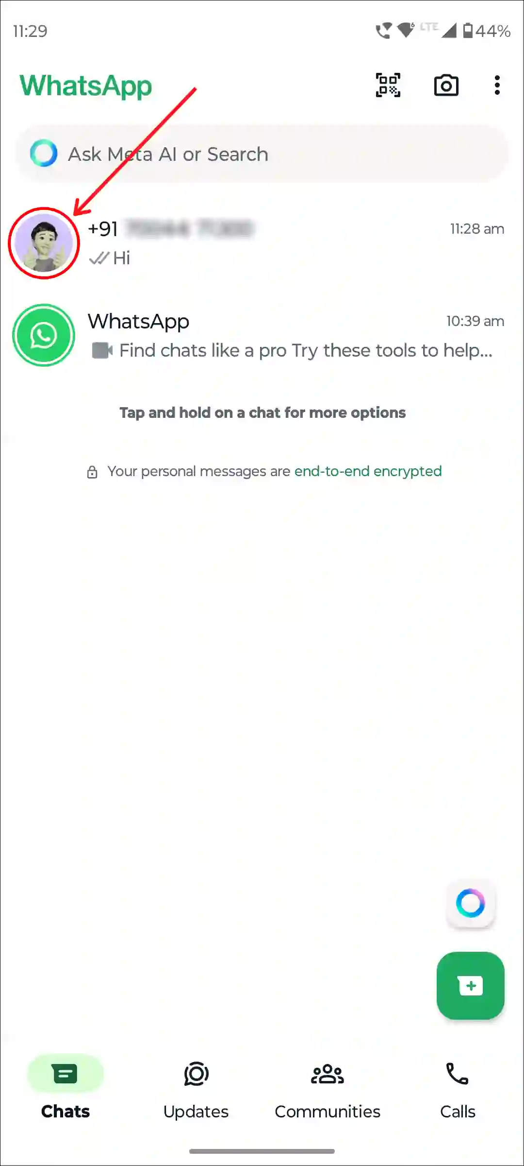 whatsapp profile picture icon