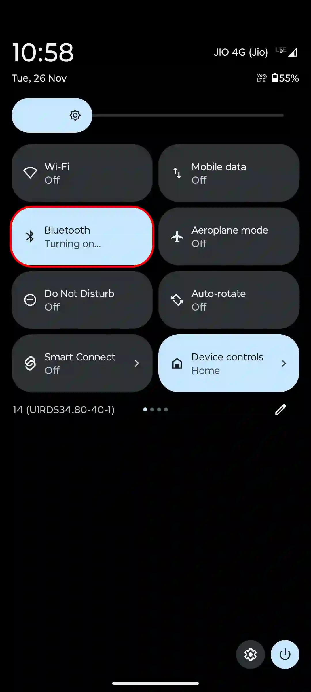 android bluetooth turn on