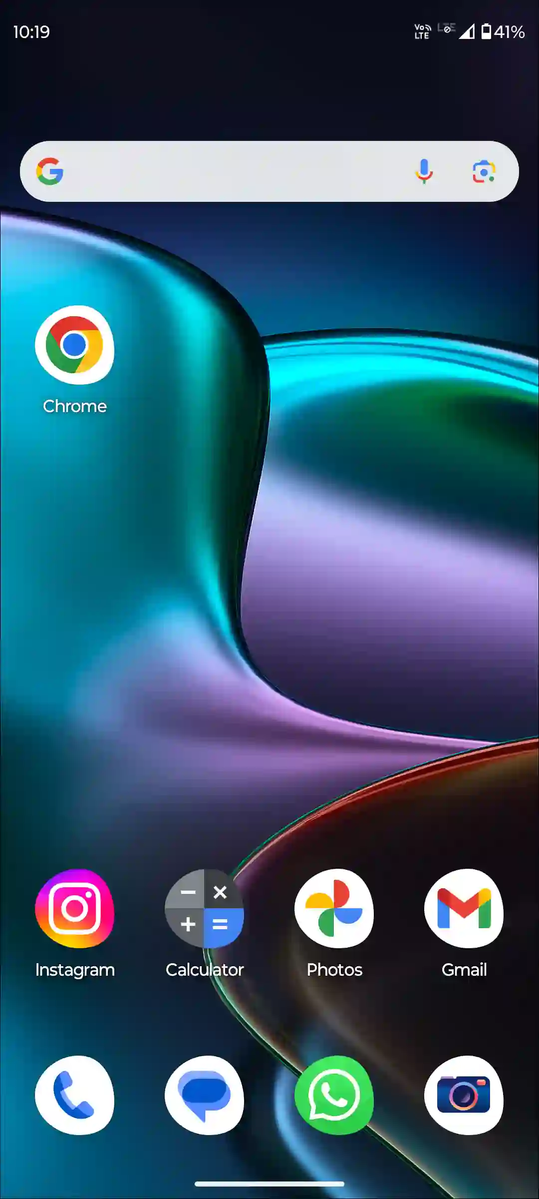 android home screen chrome icon