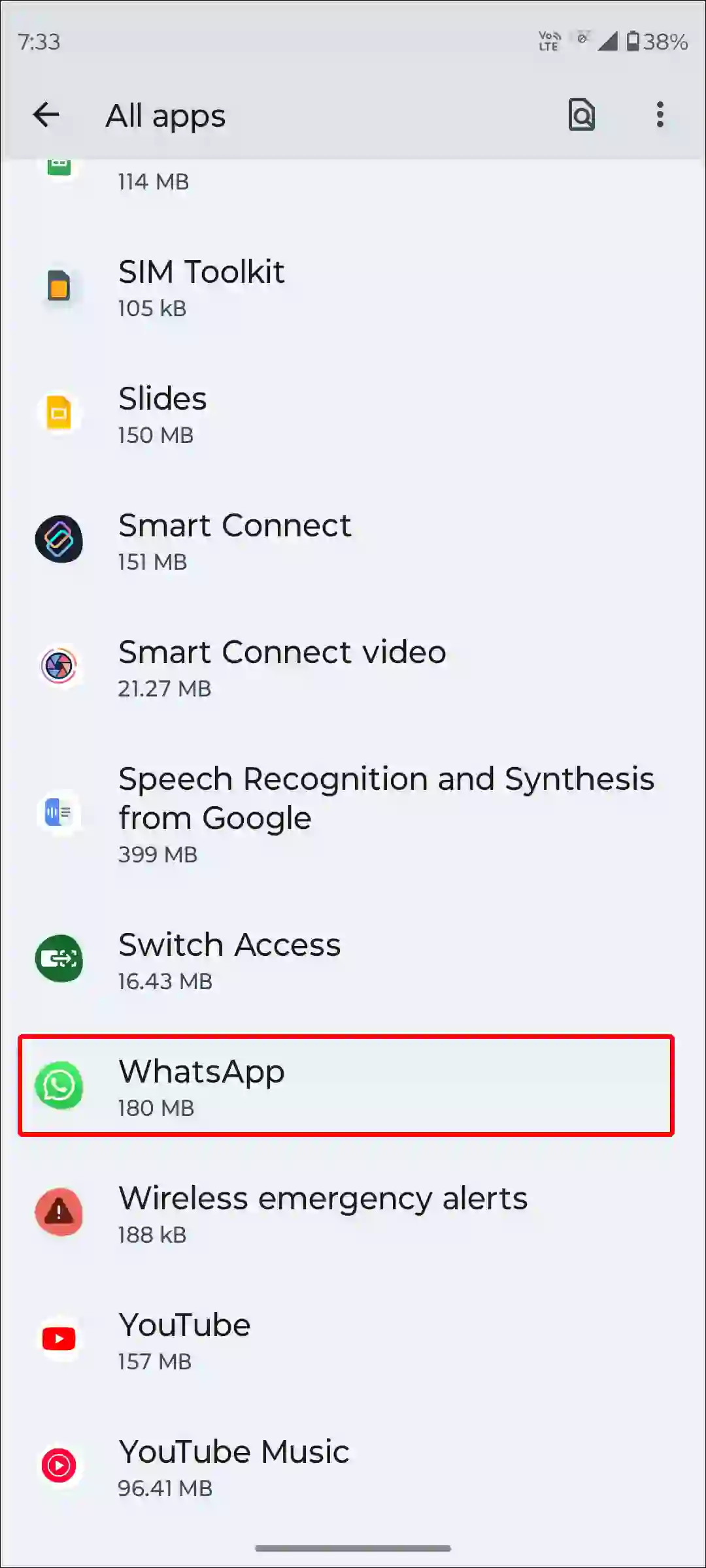 android whatsapp settings