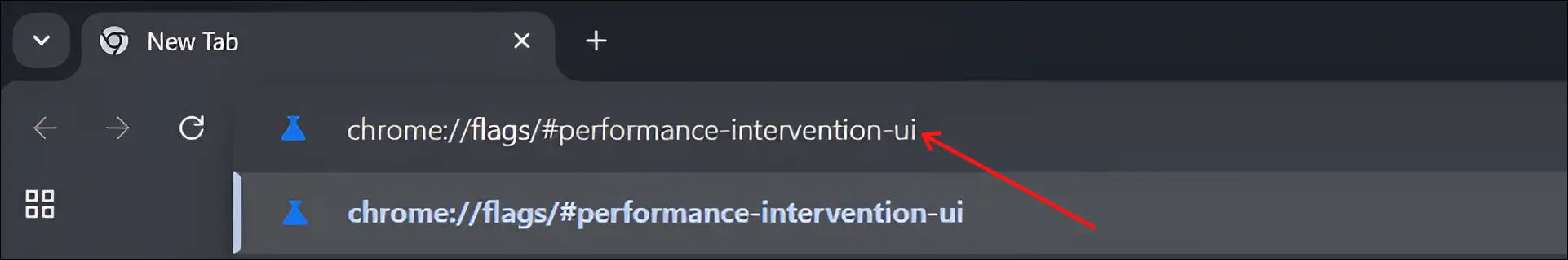 chrome://flags/#performance-intervention-ui