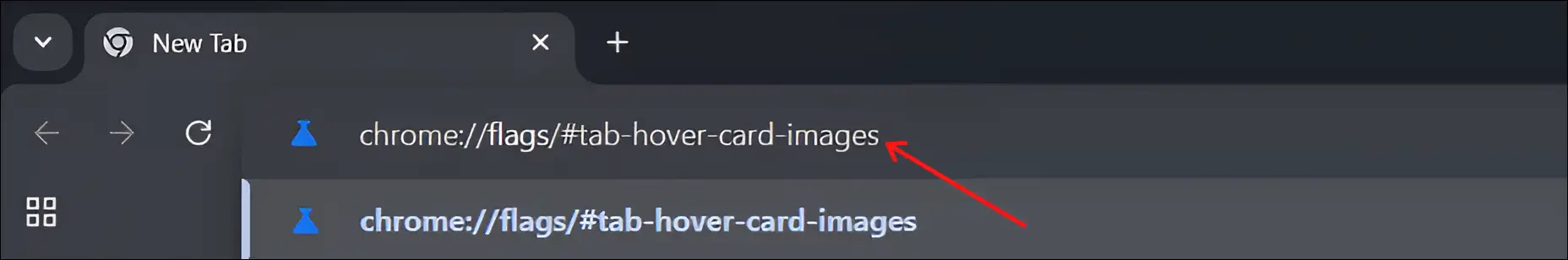 chrome://flags/#tab-hover-card-images