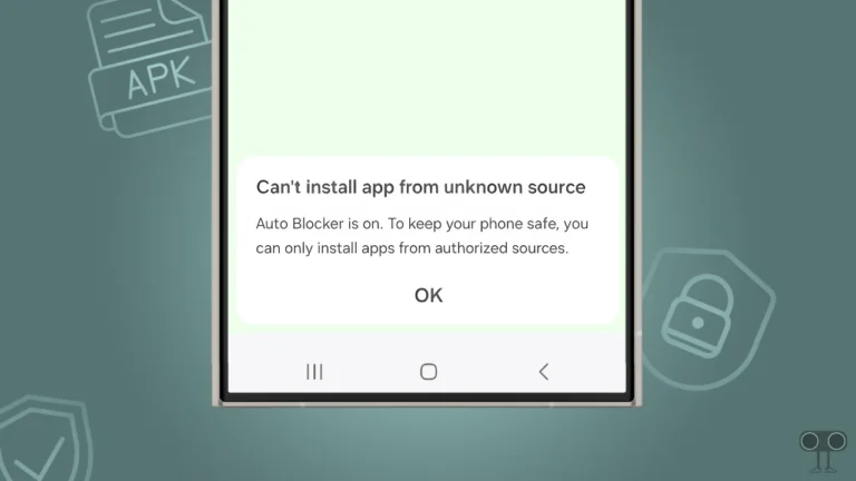 How to Disable Auto Blocker on Samsung Galaxy Phones