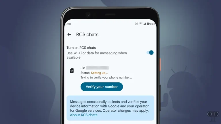 10 Quick Ways to Fix Google Messages' RCS Stuck on 'Setting Up' Problem on Android