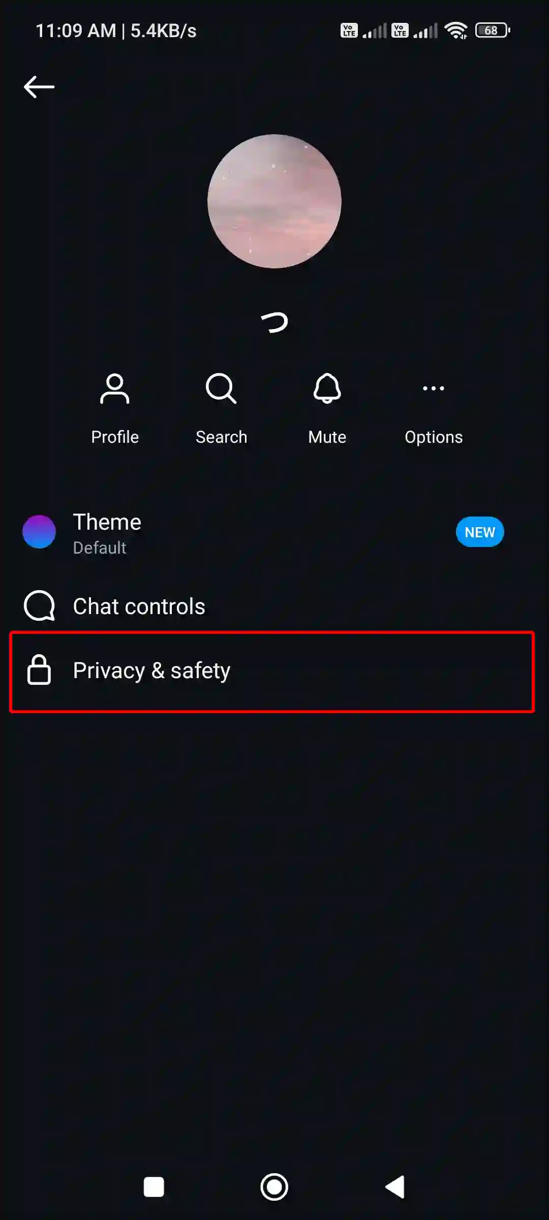 instagram chat privacy & safety