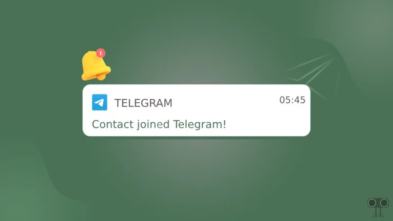 How to Stop Telegram from Telling Me Who Joined (Phone & Desktop)