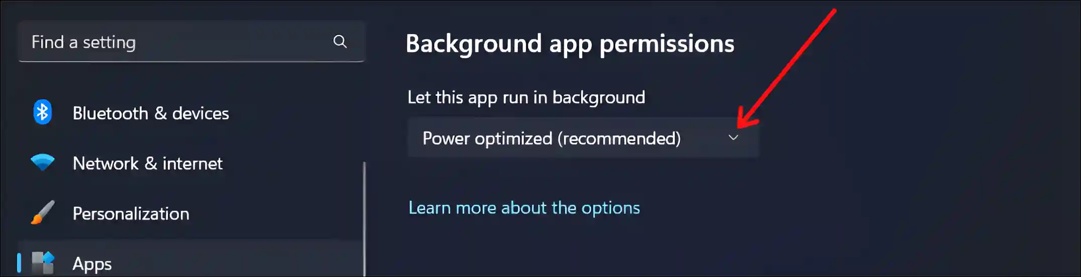 windows 11 background app permissions